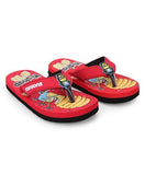 Minions Print Flip Flops - Red