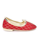 Ethniks Neu Ron Traditional Mojari Shoes - Maroon