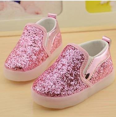 Baby Girls boy LED Light Shoes Toddler