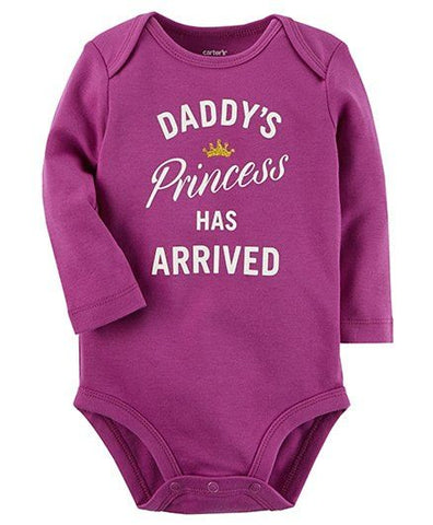 Carter's Daddy's Princess Bodysuit - Purple