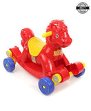 Babyhug Rock 'O' Ride Pony Ride-on - Red