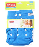 Babyhug Free Size Reusable Cloth Diaper With Insert - Blue