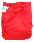 Babyhug Free Size Reusable Cloth Diaper With Insert - Red