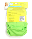 Babyhug Free Size Reusable Cloth Diaper With Insert - Green