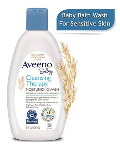 Aveeno Baby Cleansing Therapy Moisturizing Wash & India